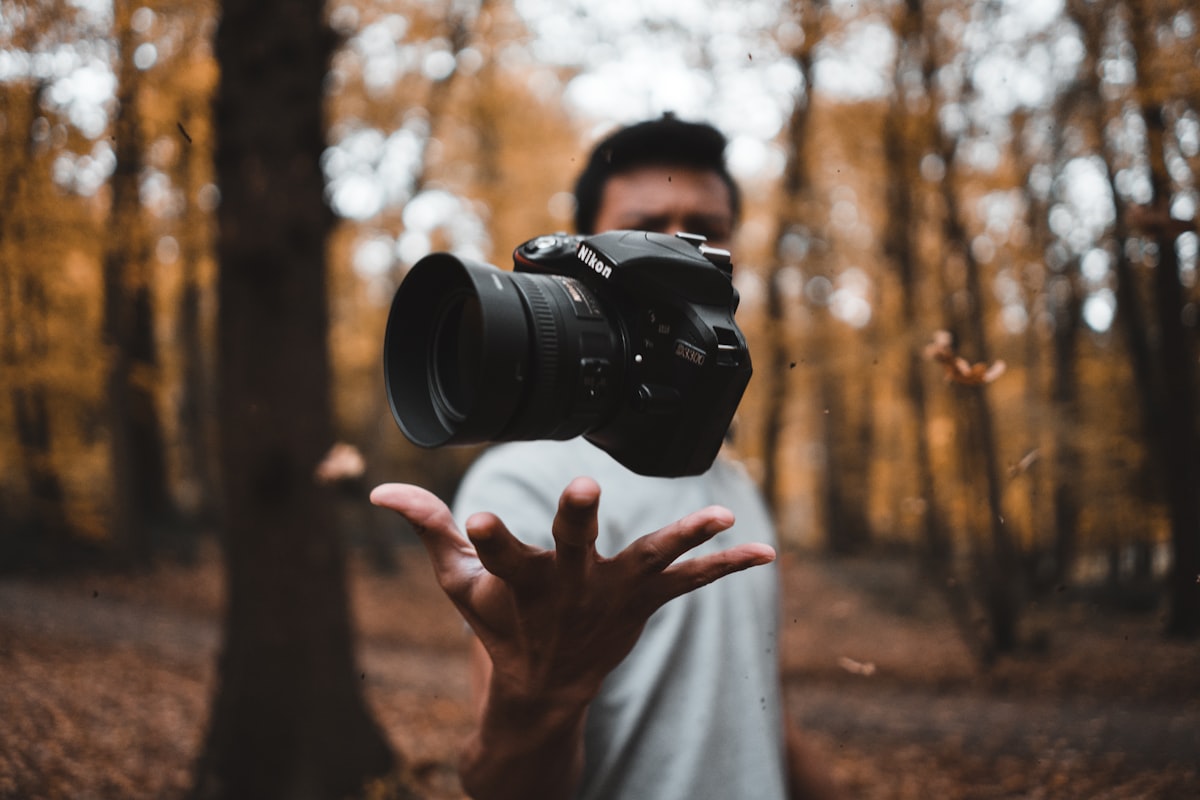 Photographe au labo